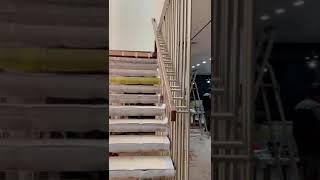 Консольная лестница на вантах