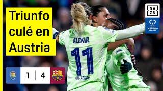 St. Pölten vs FC Barcelona (1-4) | Resumen y goles | UEFA Women's Champions League 2024-25