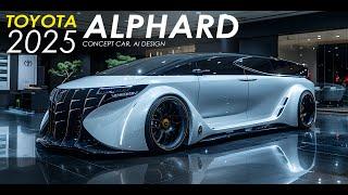 Toyota Alphard All New 2025 Concept Car, AI Design