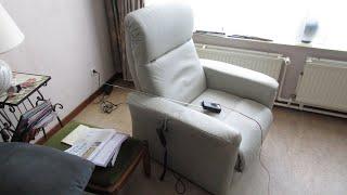 Electric fields on recliner sofa -----------  sta op fauteuil - relax zetel - elektrisch veld -- EMF