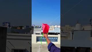 how to make kite , No stick kite making & flying , #homemadekite , #diycraft