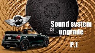 John Cooper works - Sound system upgrade behind the scenes P1 #carsound #caraudio  #minicooper