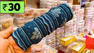 Charminar Bangles Low Price Ladbazar Wholesale Market Hyderabad Street Shopping