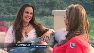 Verónica del Castillo entrevistó a su hermana Kate del Castillo -- parte 1