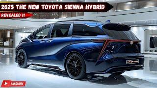 Minivan Revolution! The New 2025 Toyota Sienna Hybrid Officially Revealed!