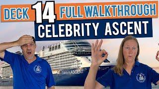 Celebrity Ascent Public Deck 14 | Tall Man's Cruise Adventures