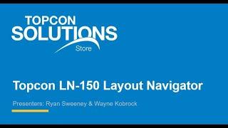 Topcon LN 150 Layout Navigator