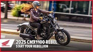 New 2025 CMX1100 Rebel: Start your rebellion | Street Motorcycle | Honda