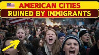 10 American Cities Overcrowded by IMMIGRANTS In 2025