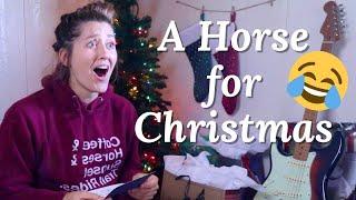 all I want for Christmas is a HORSE!!! | (funny )