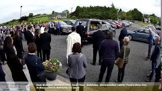 Enda McGowan, Elmbank Drive, Cavan Town, / Ballyhaise, / Manorhamilton, Funeral Mass from St Mary’