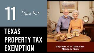 11 Tips On Texas Property Tax Exemption For Seniors