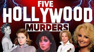 5 Hollywood Murders - TRUE CRIME - Over an Hour Long