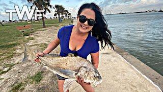 Fishing Port Aransas Texas - Roberts Point Park