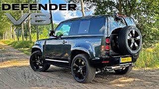 my LAND ROVER DEFENDER 90 V8 525HP | REVIEW on AUTOBAHN