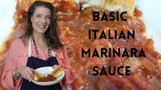 Basic Italian Marinara Sauce | Simple Fool Proof Italian Marinara Sauce |