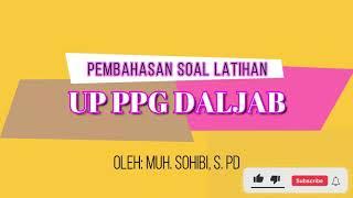 SOAL UP PPG IPA DALJAB || MAPEL IPA PART 1