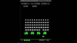 Space Invaders World Record 257,500 Points (Mame)