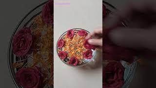 Flowers  Rangoli #short #youtubeshort #flowerrangoli #rangoli