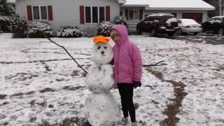 Snowman Time Lapse