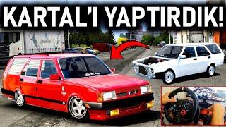 HURDA TERKEDİLMİŞ TOFAŞ KARTAL ALDIM ! MODİFİYE ETTİK ETS 2 MOD Logitech G29