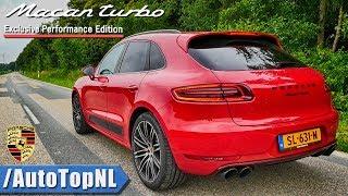 440HP Porsche MACAN TURBO Performance | DRIFTS Exhaust SOUND TUNNEL & AUTOBAHN ONBOARD by AutoTopNL