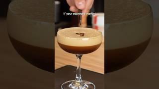 how to make an espresso martini