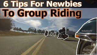 6 Tips for Newbies to Motorcycle Group Riding