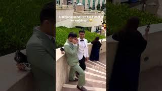 Traditional things we don’t want at our wedding  #shorts #gaycouple