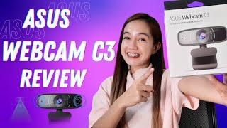 ASUS WEBCAM C3 REVIEW | FULL HD WEBCAM FOR ONLINE CLASS - Guela Mancao