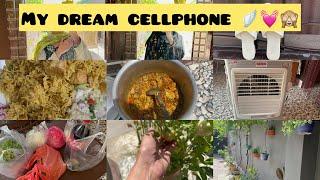 My dream cell phone |my daily routine |mery ghar m ay new  Asfi or ibrahim ghr agy