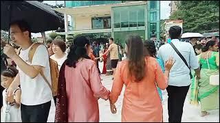 Happy New Year's Day at Batu Caves