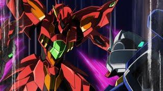 Zeheart's New Mobile suit Versus Asemu | Mobile Suit Gundam AGE