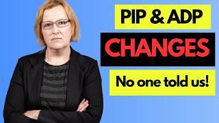 Changes to PIP & ADP January 2025 - The Facts