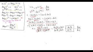 Log Properties with IB Problems