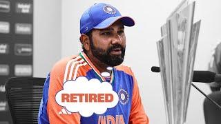 Rohit Sharma Announces Retirement from T20IRohit Sharma Press Conference Today