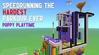 Speedrunning the HARDEST Parkour Ever - Poppy Playtime - Worlds FRVR