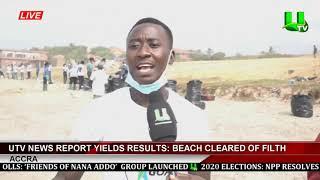 UTV News Report Yields Results: Beach Cleared Of Filth