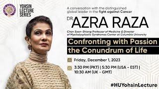 8th YOHSIN Lecture with Dr Azra Raza | LIVE |  2023 | Habib University