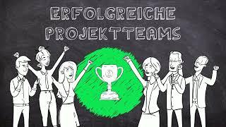 Wie stellt man ERFOLGREICHE PROJEKTTEAMS zusammen? | Projektmanagement einfach erklärt | Lernvideo