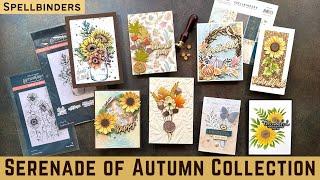 Beautiful! Serenade of Autumn Collection w/ Spellbinders | #teamspellbinders #neverstopmaking