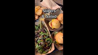 Cheeseburger Sliders | Pork Sliders | Salad | Tasty | ASMR | Pro Just Cook