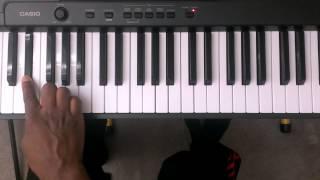 Major Scales: How to play E Flat Major Scale (Two Octaves) on Piano (Right and Left Hand)