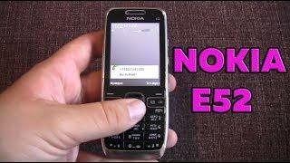 Nokia E52 Black incoming call