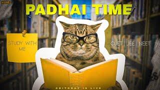 STUDY WITH ME LIVE and Let's CRASH CUET, JEE, and UPSC Exam Together! #cuet