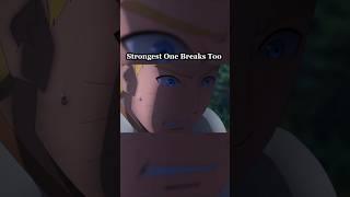 |The Strongest One Breaks Too|#naruto #boruto #uzumaki #anime #manga #shorts #short #otaku