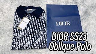 Review DIOR SS23 Oblique Polo