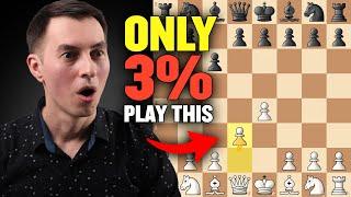 RARE & Aggressive Gambit Against The Most Solid Chess Opening