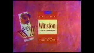 Winston Vintage Cigarette Commercials - 1950's and 1960's