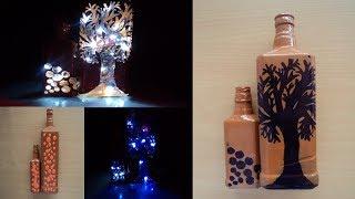 DIY-Art Attack | Magic Tree Bottle Lamp Shade.
